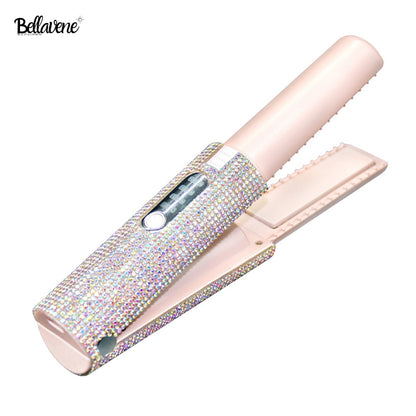 Glitter Portable Hair Straightner Wireless By Bellavene